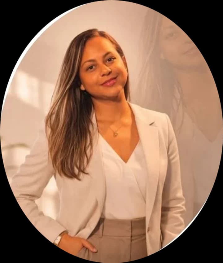 Retrato da psicóloga Cheila Moura
